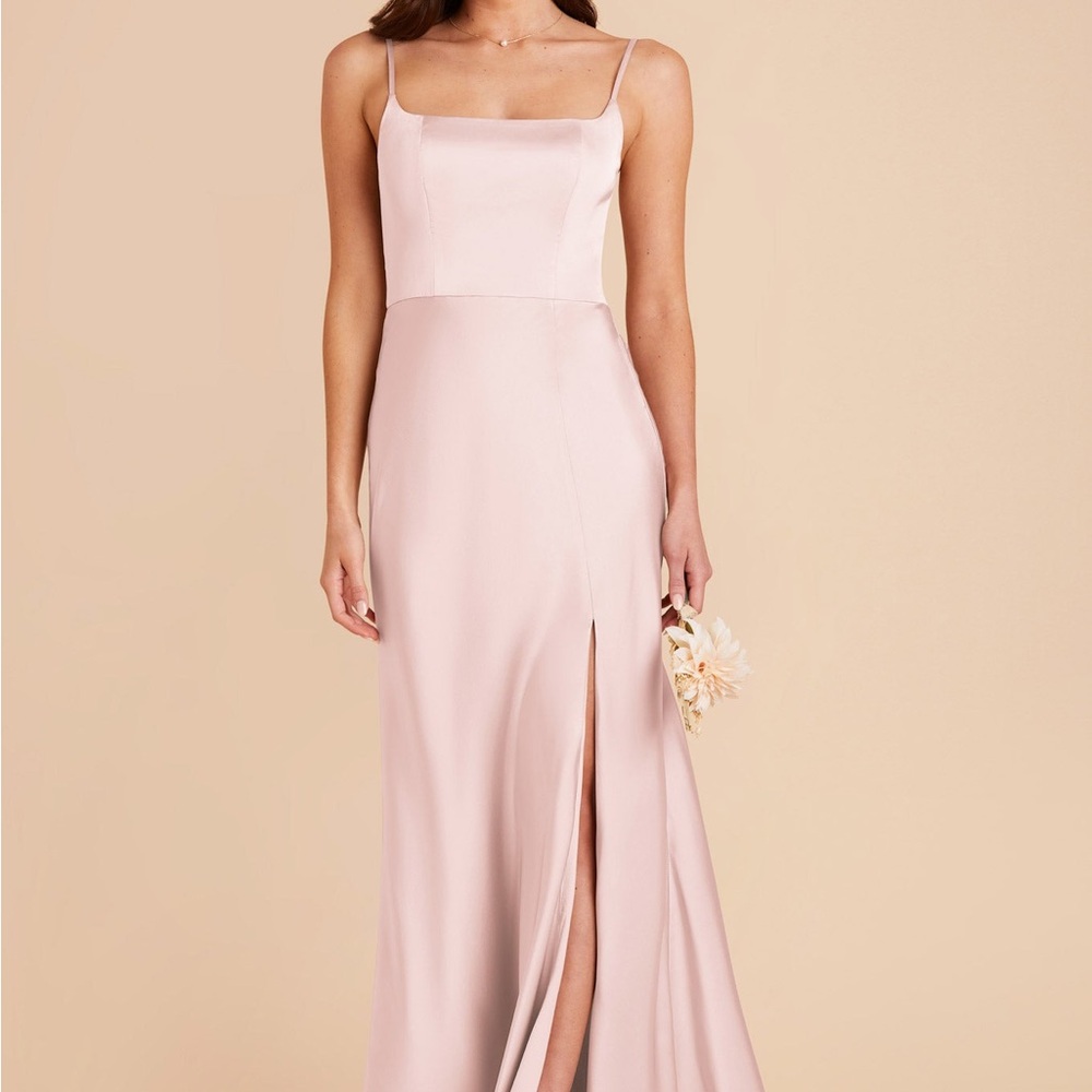 Birdy Grey Blush Maxi Dress with Slit
